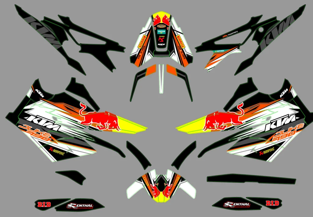 Okleina motocyklowa KTM - KTM-1055