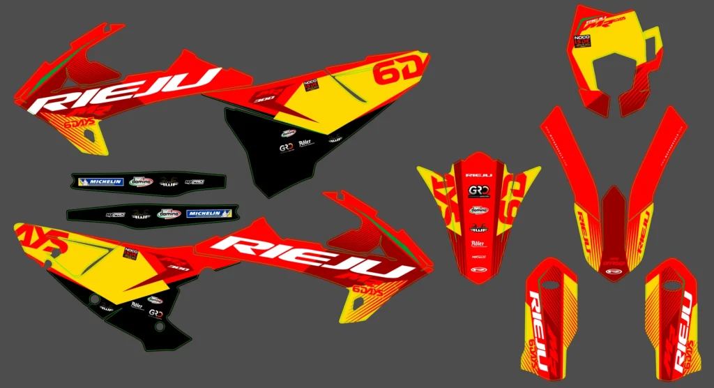 Okleina motocyklowa RIEJU - RIEJ-16