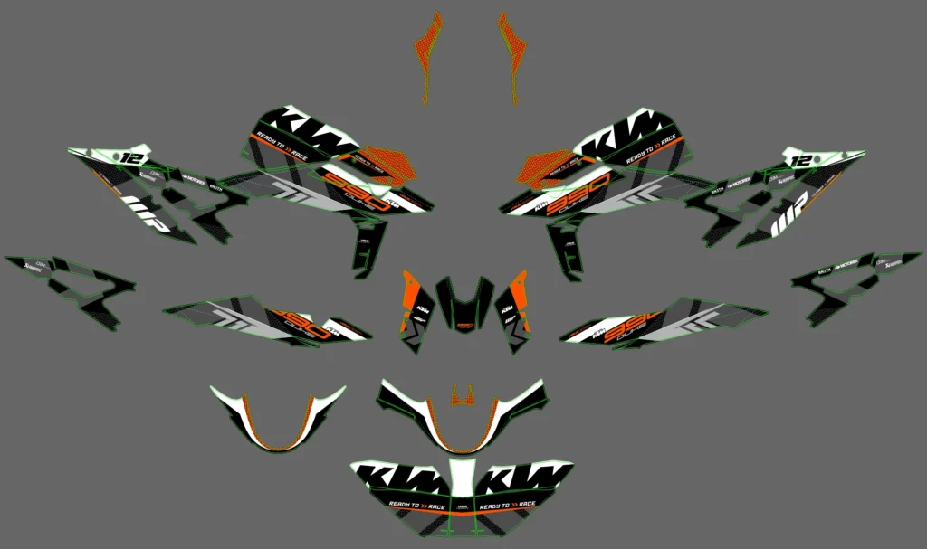Okleina motocyklowa KTM - KTM-940