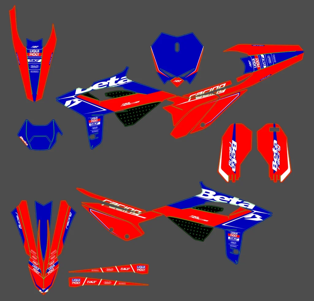 Okleina motocyklowa BETA - BETA-83