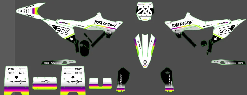 Okleina motocyklowa STARK VARG - STARK-09