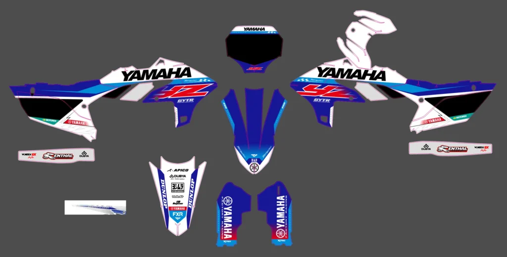 Okleina motocyklowa YAMAHA - YAM-452