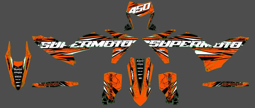 Okleina motocyklowa KTM - KTM-965