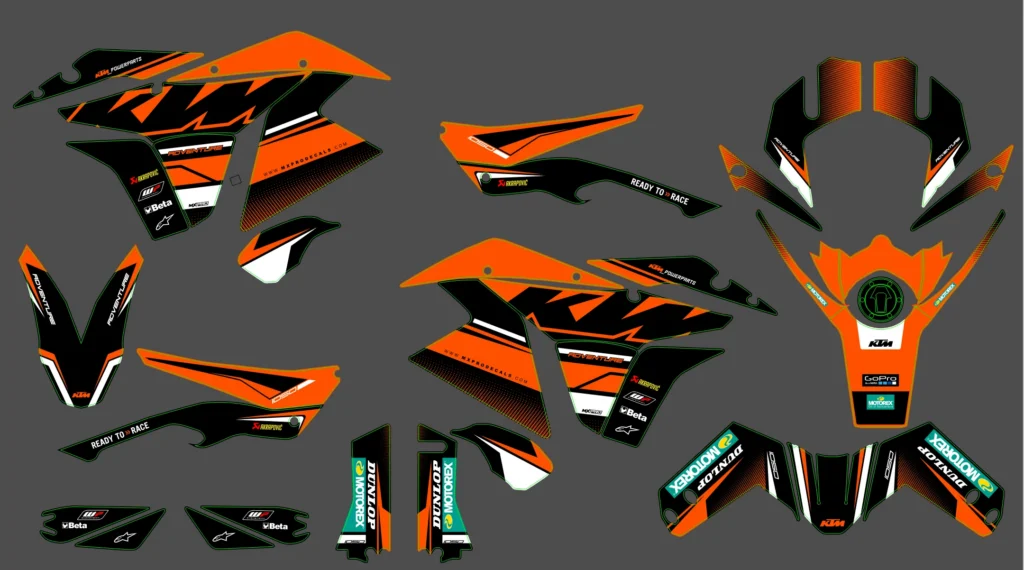 Okleina motocyklowa KTM - KTM-1093