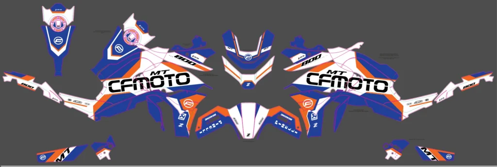 Okleina motocyklowa CF MOTO - CF-06