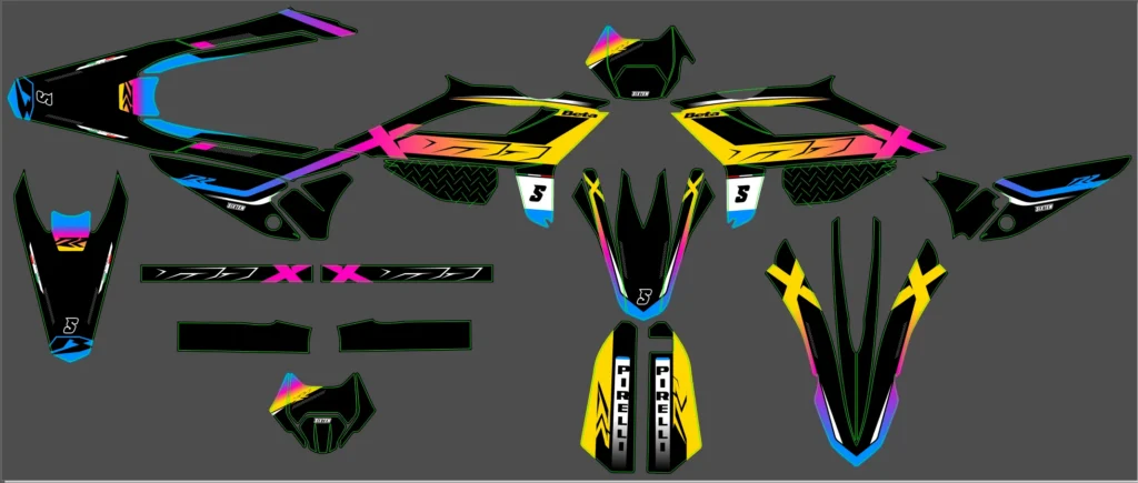 Okleina motocyklowa BETA - BETA-86