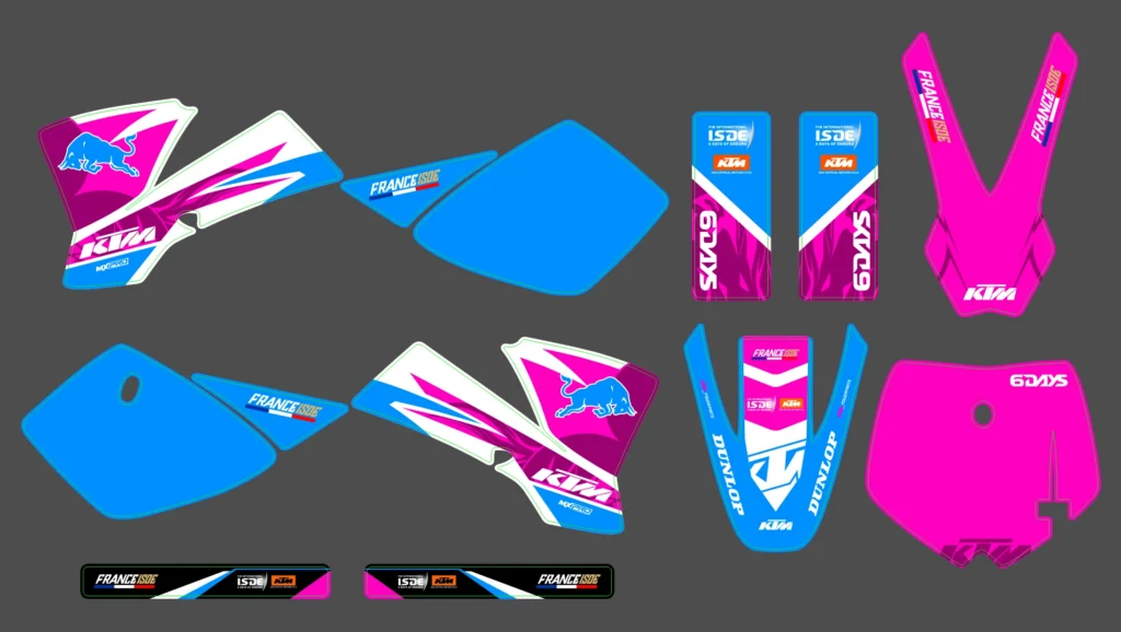 Okleina motocyklowa KTM - KTM-877