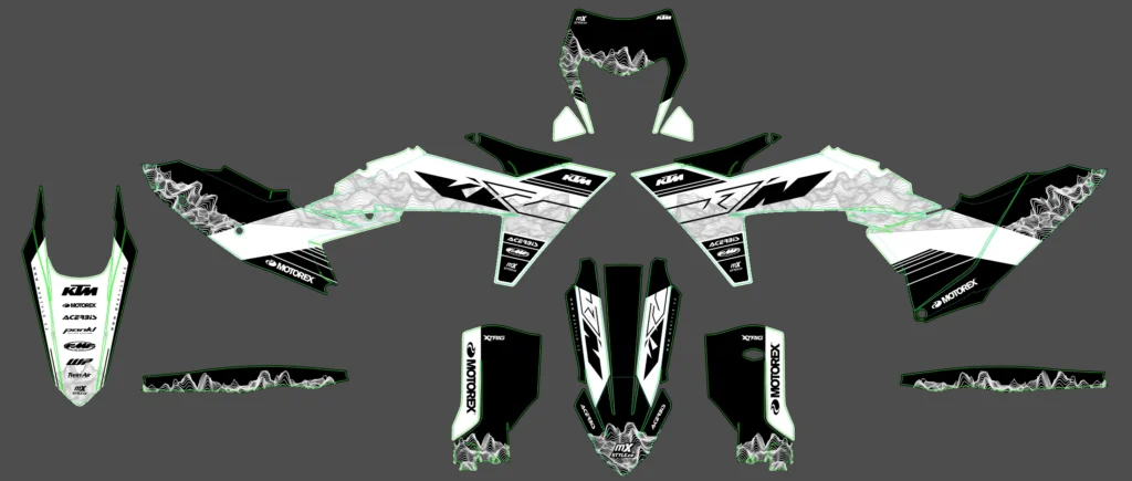 Okleina motocyklowa KTM - KTM-935