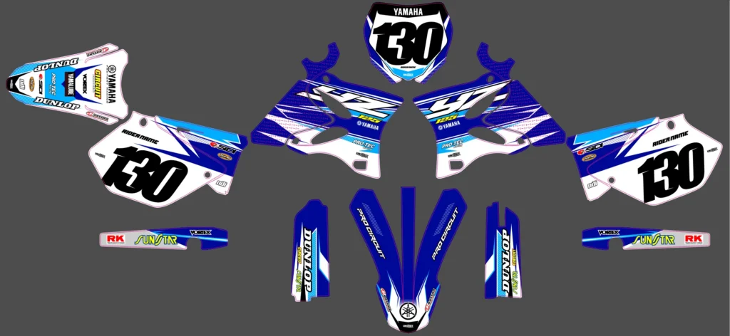 Okleina motocyklowa YAMAHA - YAM-463