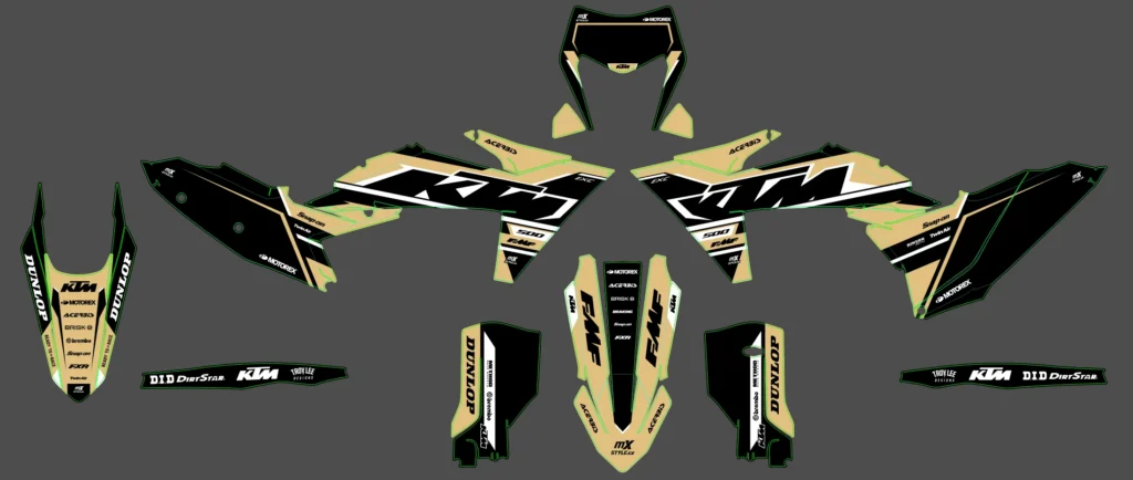 Okleina motocyklowa KTM - KTM-692