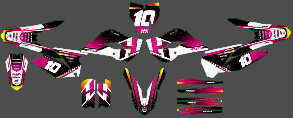 Okleina motocyklowa HUSQVARNA - HUSQ-317