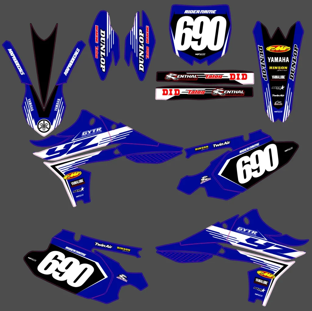 Okleina motocyklowa YAMAHA - YAM-464