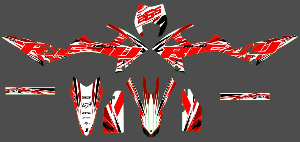 Okleina motocyklowa RIEJU - RIEJ-17
