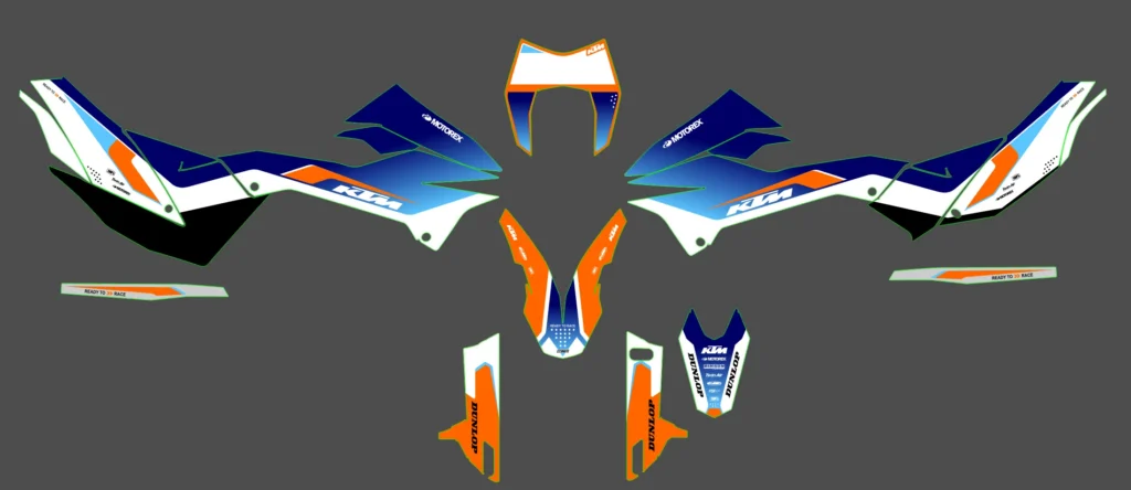 Okleina motocyklowa KTM - KTM-474