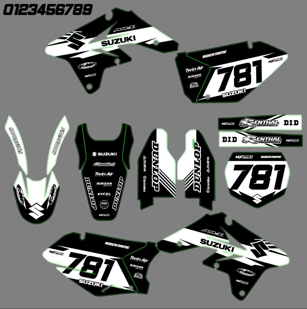 Okleina motocyklowa SUZUKI - SUZ-119