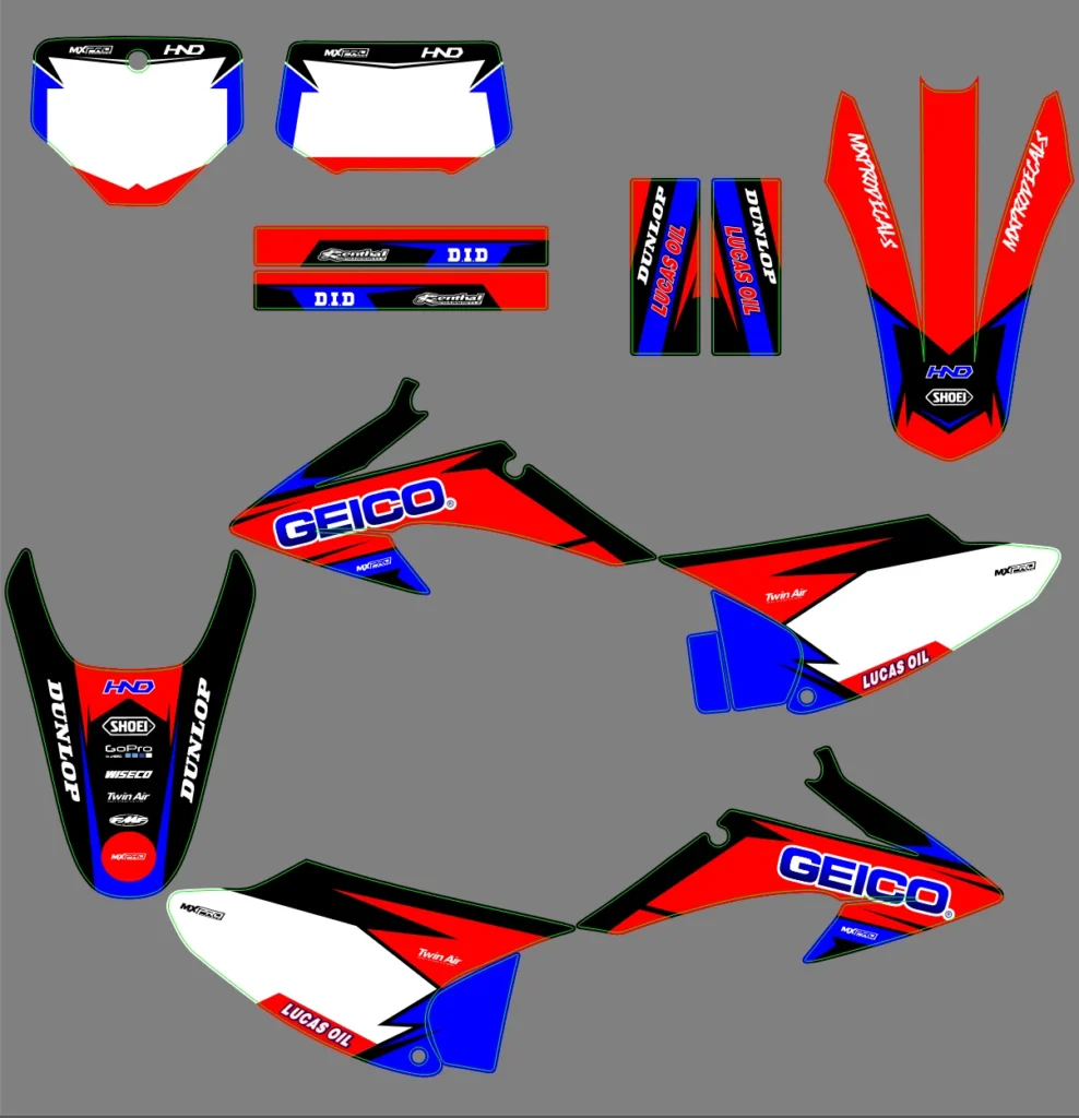 Okleina motocyklowa HONDA - HON-316