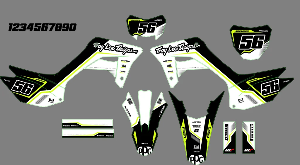 Okleina motocyklowa HONDA - HON-317