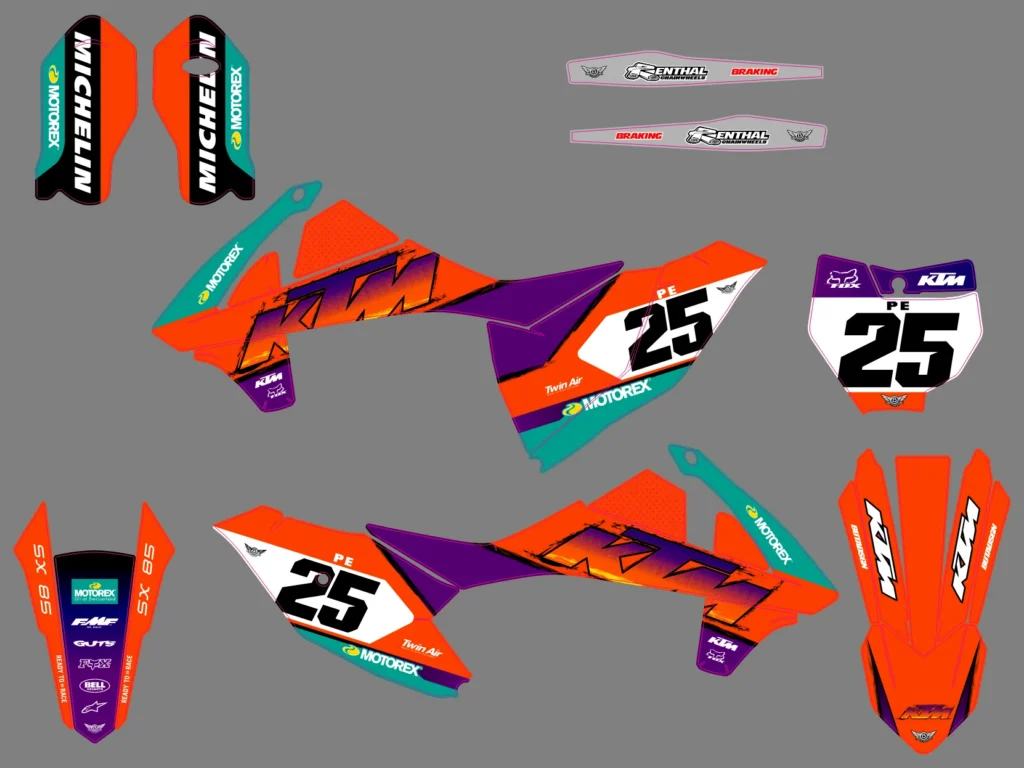 Okleina motocyklowa KTM - KTM-1000