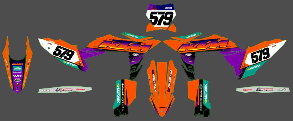 Okleina motocyklowa KTM - KTM-876