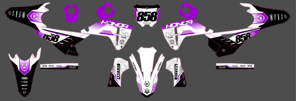 Okleina motocyklowa HONDA - HON-318