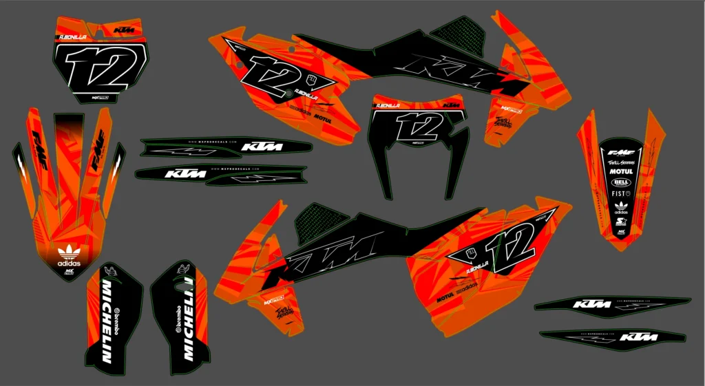 Okleina motocyklowa KTM - KTM-1106