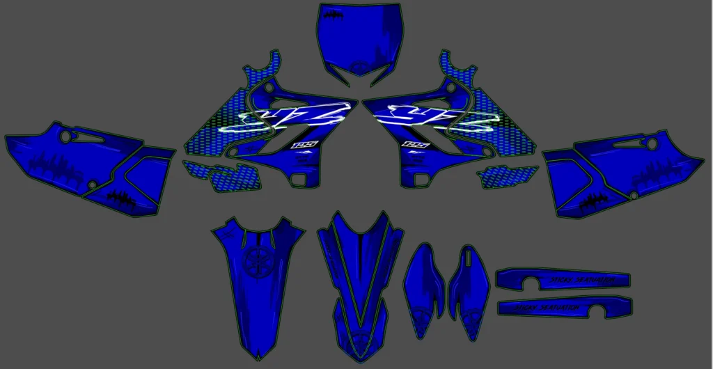 Okleina motocyklowa YAMAHA - YAM-478