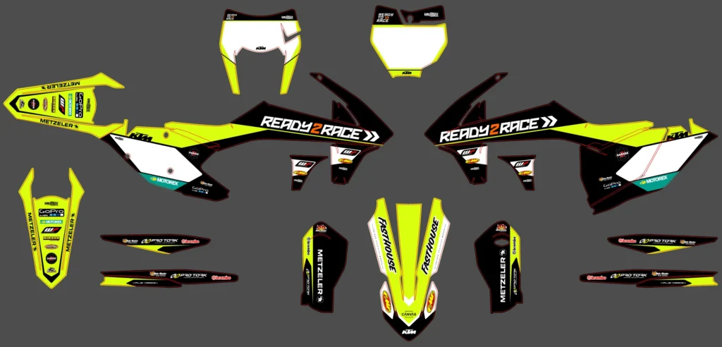 Okleina motocyklowa KTM - KTM-812