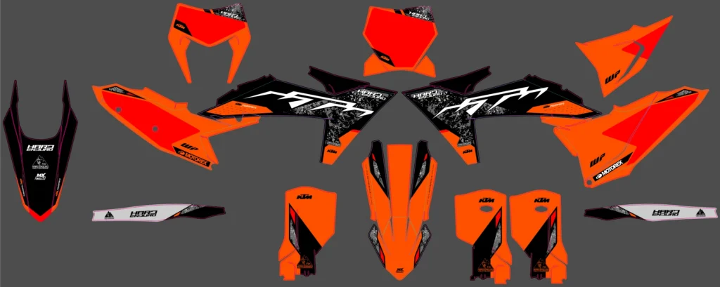 Okleina motocyklowa KTM - KTM-888
