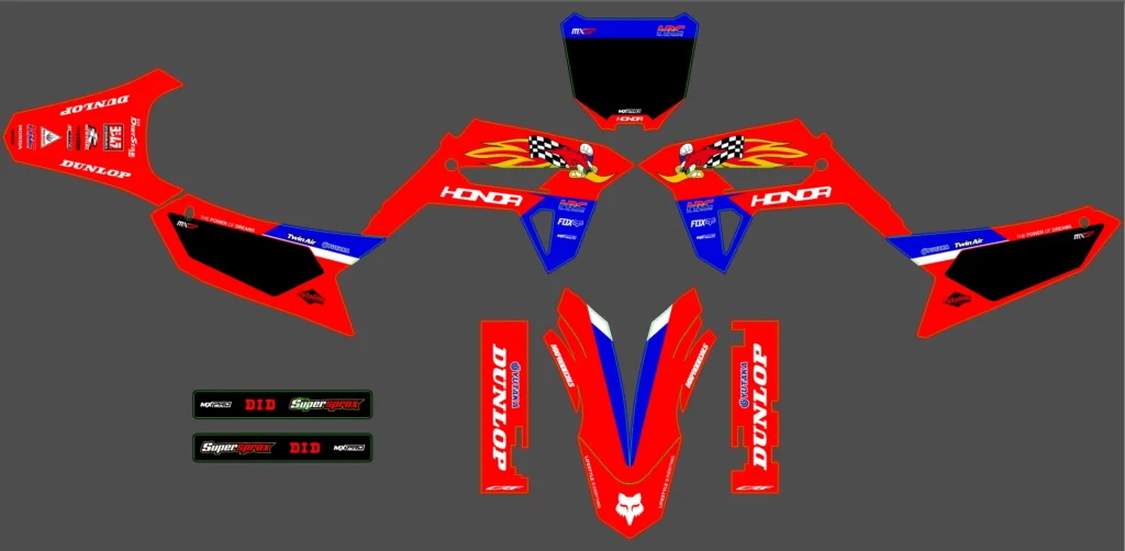 Okleina motocyklowa HONDA - HON-323