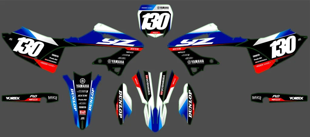 Okleina motocyklowa YAMAHA - YAM-484