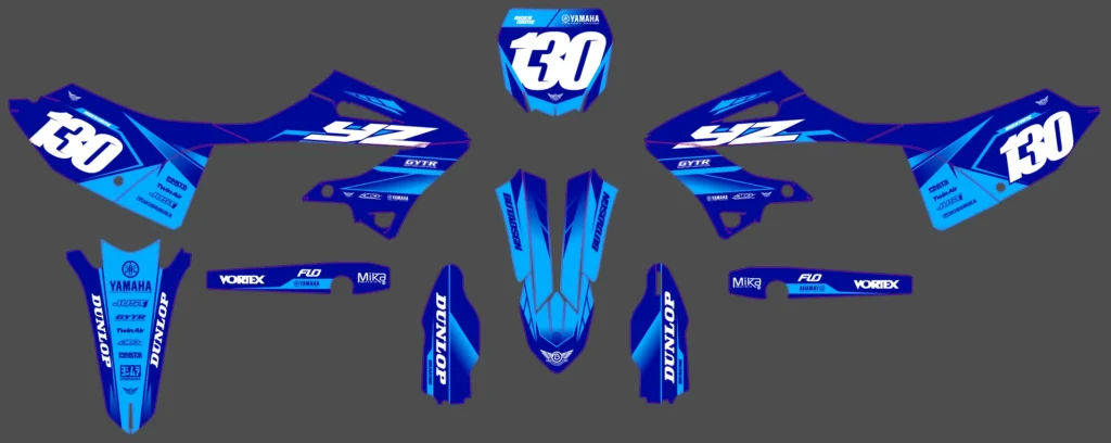 Okleina motocyklowa YAMAHA - YAM-485