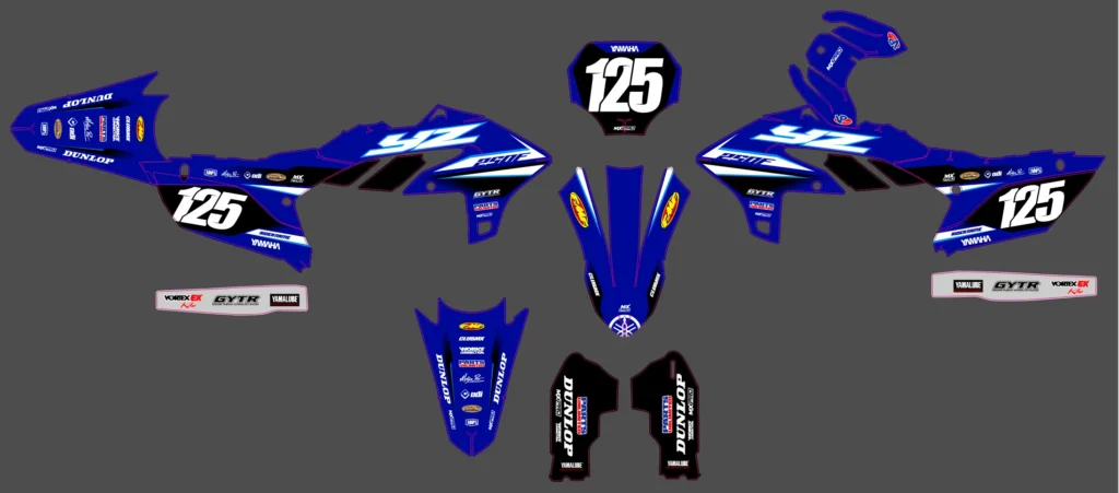 Okleina motocyklowa YAMAHA - YAM-486