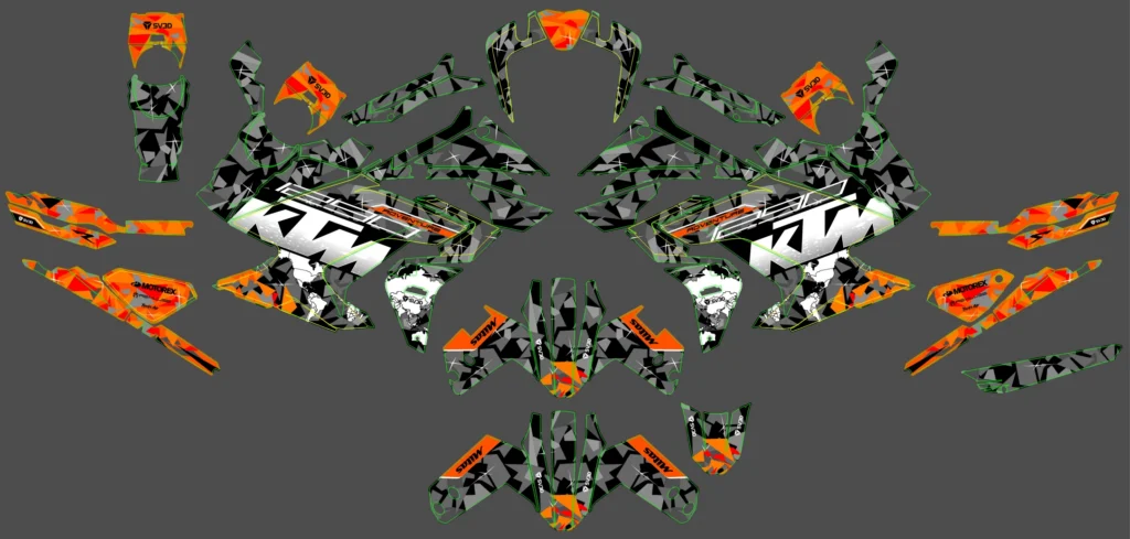 Okleina motocyklowa KTM - KTM-1125
