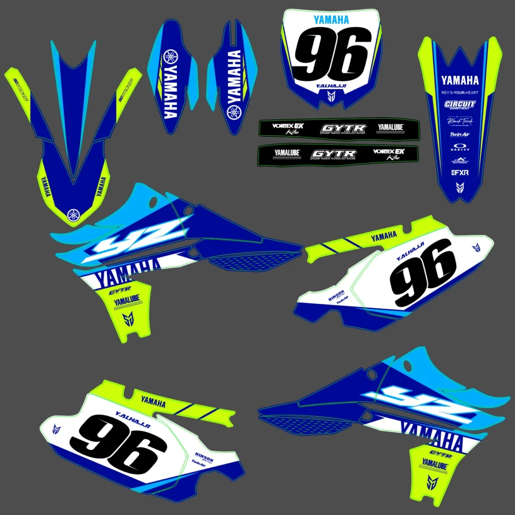 Okleina motocyklowa YAMAHA - YAM-490