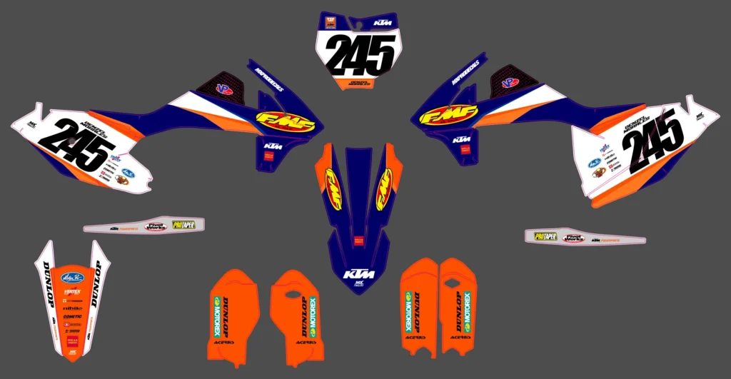 Okleina motocyklowa KTM - KTM-934