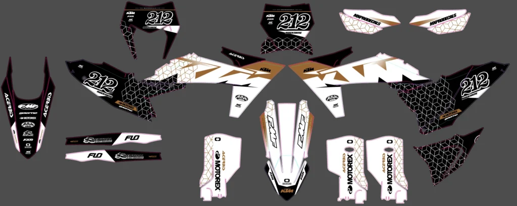 Okleina motocyklowa KTM - KTM-1005