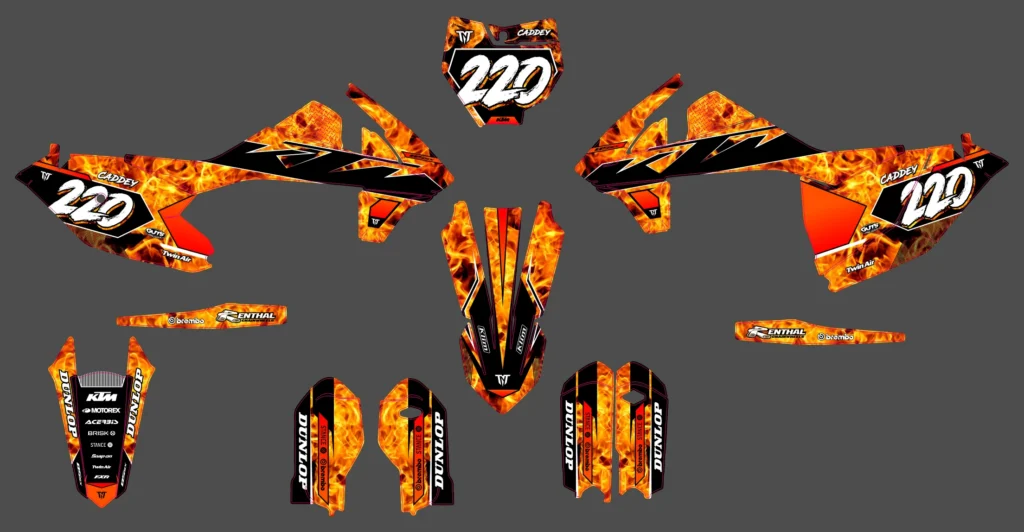 Okleina motocyklowa KTM - KTM-1161