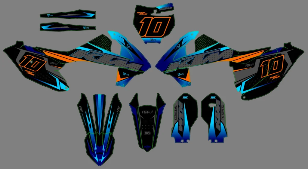 Okleina motocyklowa KTM - KTM-1026