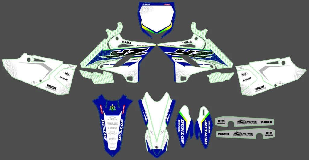 Okleina motocyklowa YAMAHA - YAM-494