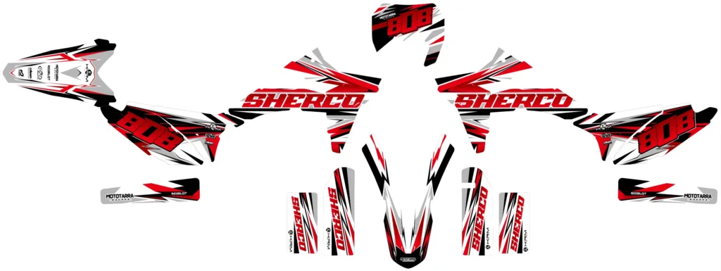 Okleina motocyklowa SHERCO - SHERCO-36