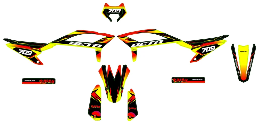 Okleina motocyklowa BETA - BETA-101