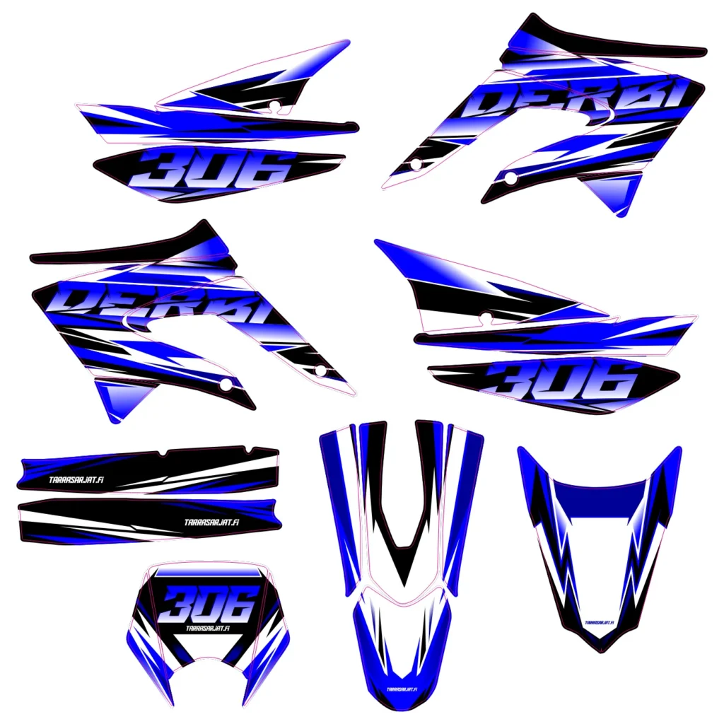 Okleina motocyklowa DERBI - DERBI-67