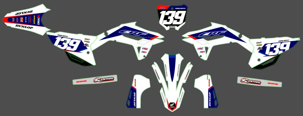 Okleina motocyklowa HONDA - HON-325