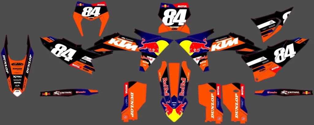 Okleina motocyklowa KTM - KTM-917