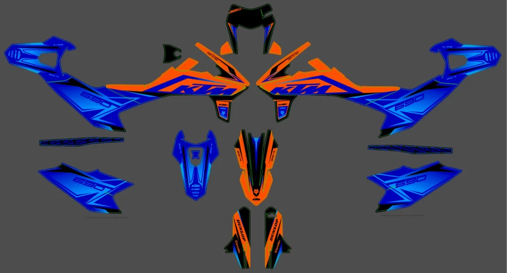 Okleina motocyklowa KTM - KTM-920