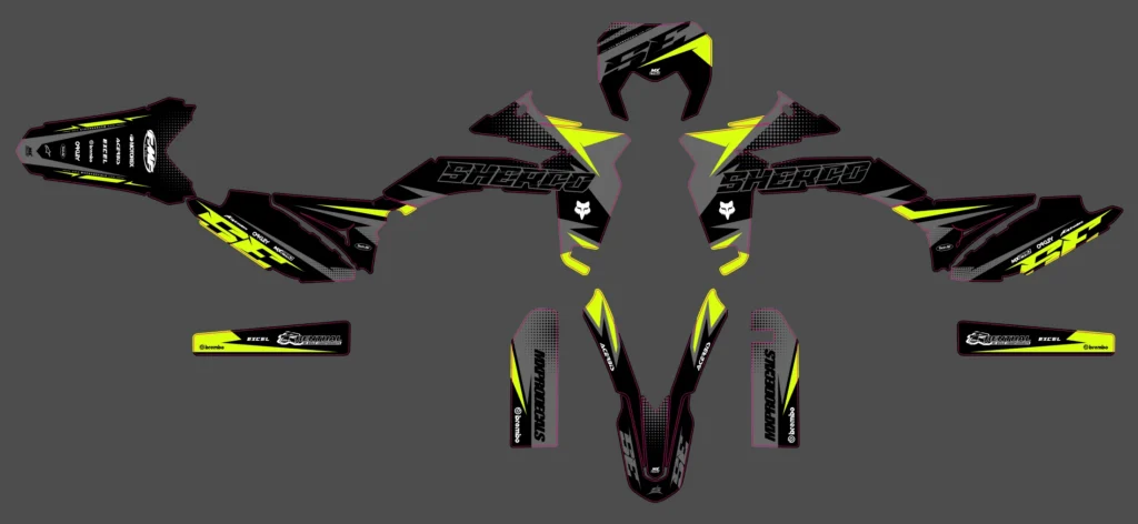 Okleina motocyklowa SHERCO - SHERCO-41