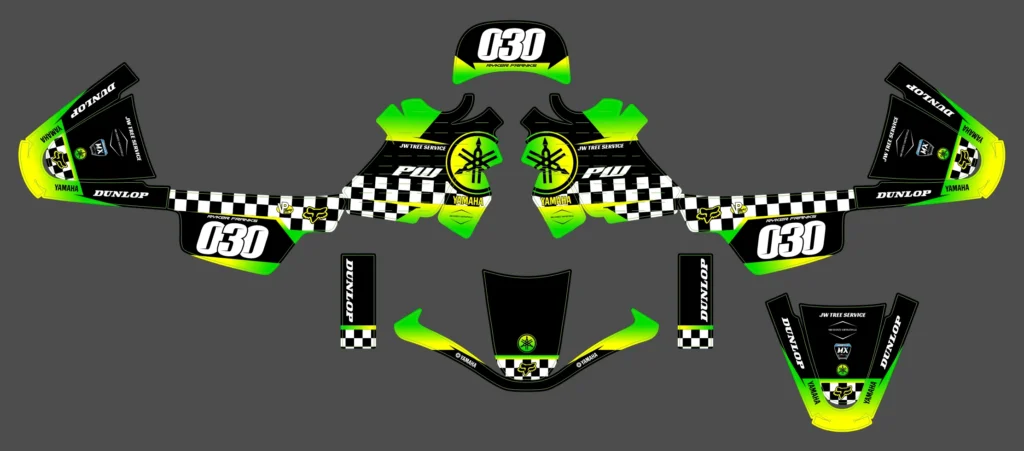 Okleina motocyklowa YAMAHA - YAM-505
