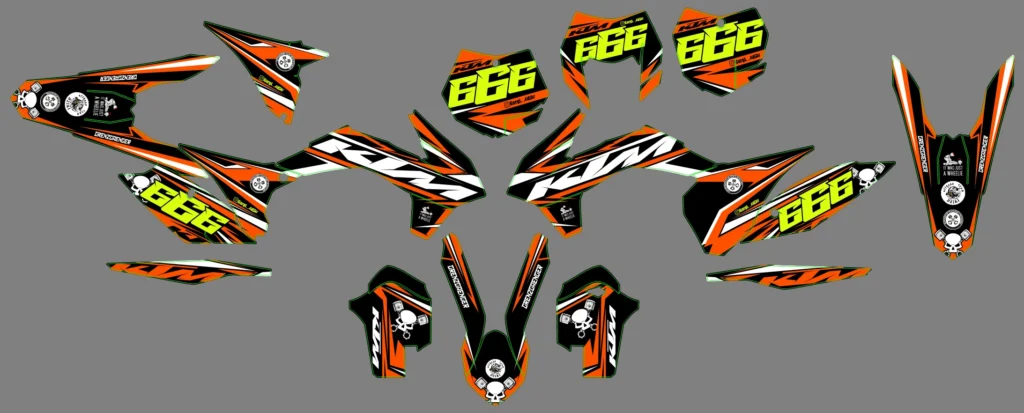 Okleina motocyklowa KTM - KTM-951