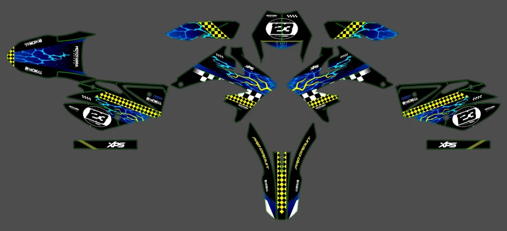 Okleina motocyklowa PEUGEOT - PEU-03