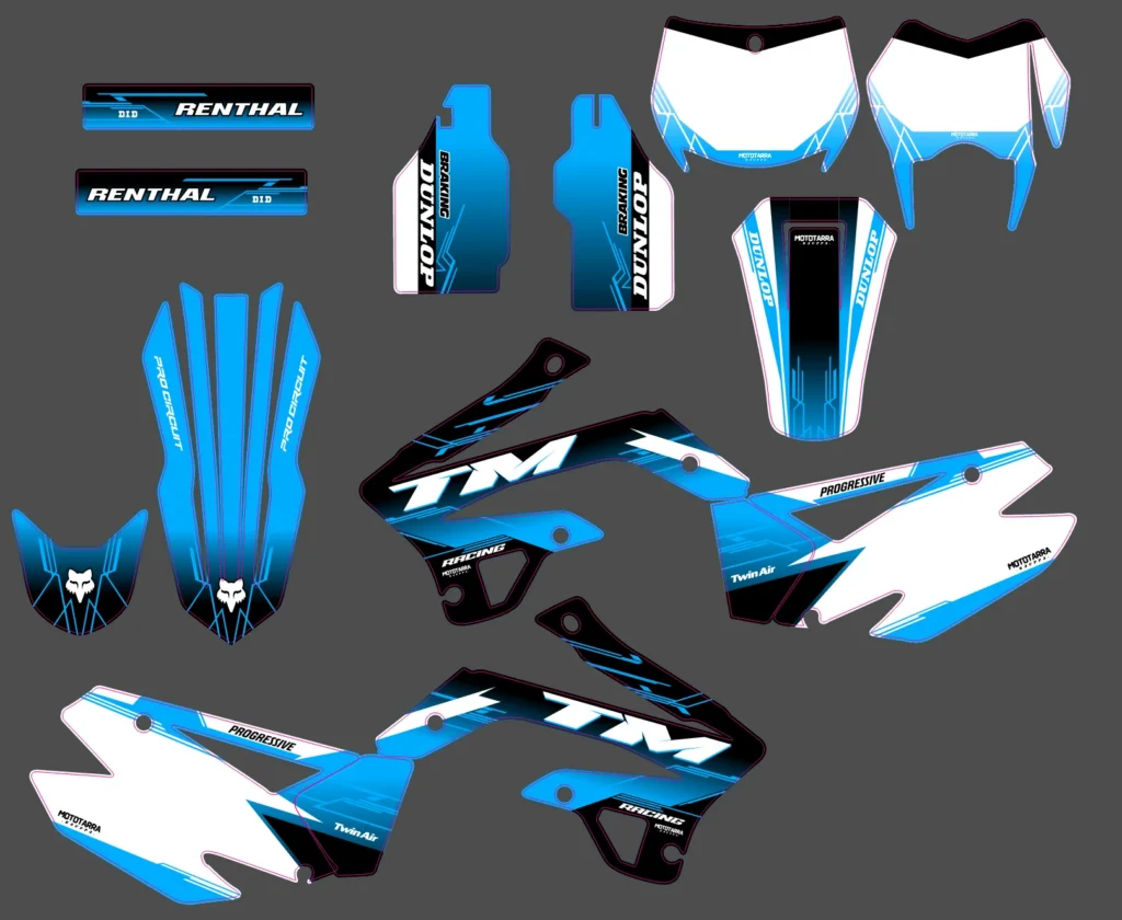 Okleina motocyklowa TM Racing - TMR-10